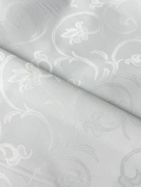 Ткань Журавинка  жаккард Ш-305см цв.белый 922330101-305, м