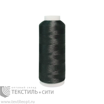 Нитки вышивальные п/э 3000 ярд темный хаки