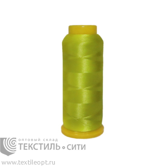 Нитки вышивальные п/э 3000 ярд желтый
