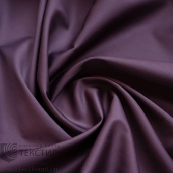 ткань Сатин мерсеризованный, цв. фиолетовый