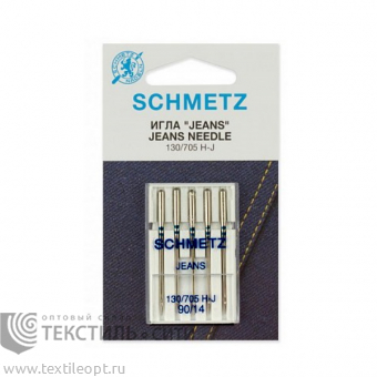 Иглы для джинсы БШМ Schmetz №90 (уп.5 шт)