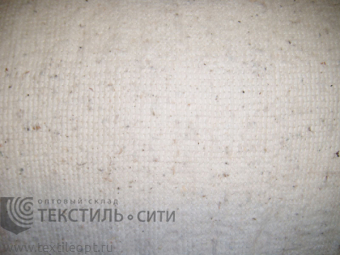 Полотно нетканное х/б 2,5мм (белое) Ш-75см  пл.280гр 02307503