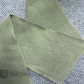 Лента трикотажная (рибана) Ш-60 мм цв.фисташковый 1